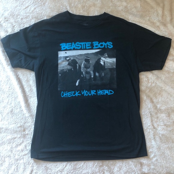 Beastie Boys “Check Your Head” Black Retro Band Tee in size Large - Picture 1 of 3